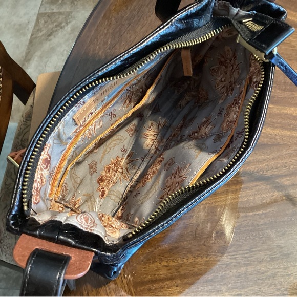 HOBO Black and Brown Crossbody Bag - Picture 6 of 14